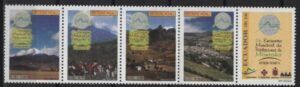 Ecuador (2002) Yv. 1687/91 / Mountain Villages