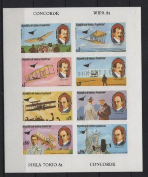 Eq. Guinea (1979) Mi. 1460B/67B / Planes - Wright