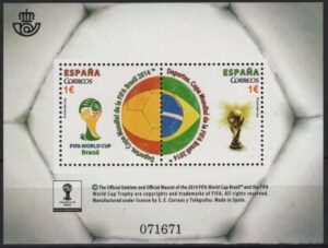Spain (2014) – Block - / Soccer World Cup