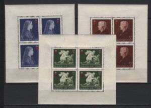 Hungary (1942) Yv. Bf. 10/12 / Red Cross