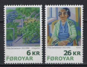 Faroe (2011) Yv. 724/25 / Paintings
