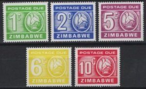 Zimbabwe (1980) Yv. Tx. 1/5