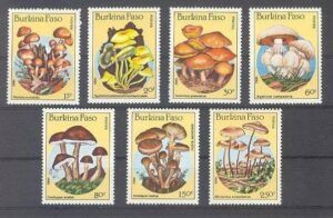 Burkina Faso (1985) Yv. 676/81 + Av. 311