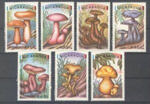 Nicaragua (1985) Yv. 1361/63 + Av. 1085/88