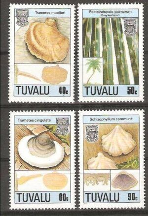 Tuvalu (1989) Yv. 515/18  /  Muhsrooms