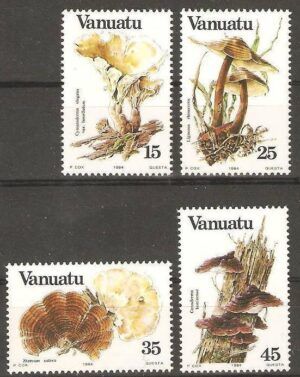 Vanuatu (1984) Yv. 686/89  /  Mushrooms