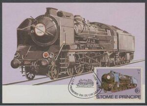 S. Tome (1981) Yv. 721 - MAX / Trains