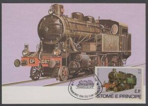 S. Tome (1981) Yv. 726 - MAX / Trains