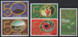 Ecuador (2000) Yv. 1524E/J / Volcano