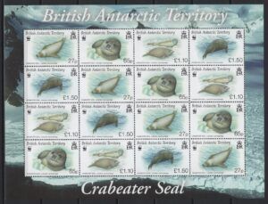 BAT (2009) Yv. 492/95 - MS / Seal - WWF