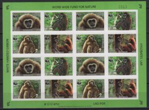 Laos (2008) Yv. 1682/85 - MS Imperforated / WWF