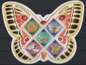 Botswana (2000) Yv. Bf. 31 / Butterflies