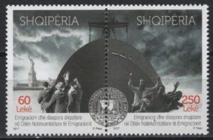 Albania (2017) Yv. 3222/23 /  Statue of Liberty
