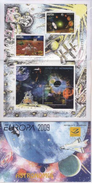 Albania (2009) Yv. C3007 Booklet / Astronomy