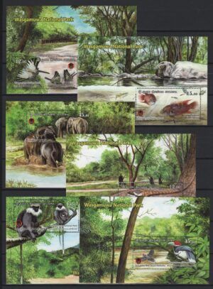 Sri Lanka (2019) - 6 Blocks - / Elephants - Monkey