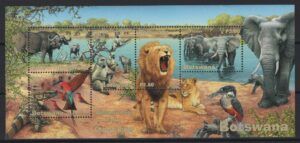 Botswana (2001) Yv. Bf. 35 / Wetlands Part #2