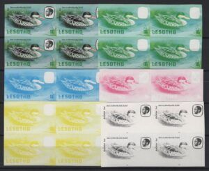 Lesotho (1981) Yv. 448 - B4 Color Proof / Birds