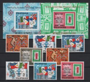 Philippines (1968) Mi. XVI/XXIII + ...  / Olympic