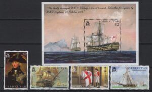 Gibraltar (2005) Yv. 1119/22 + ...  / Trafalgar