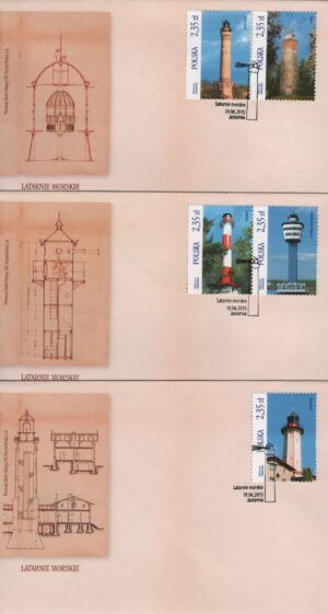 Poland (2018) - FDC -  / Lighthouses