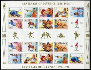 Mongolia (1996) - MS -  / Olympic Games