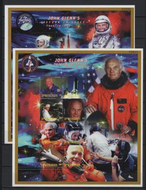 Micronesia (1998) Yv. 565/80 / Space - John Glenn