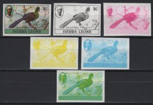 Sierra Leone (1980) Yv. 426 - Color Proofs