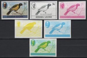 Sierra Leone (1980) Yv. 428 - Color Proofs