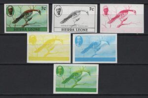 Sierra Leone (1980) Yv. 430 - Color Proofs
