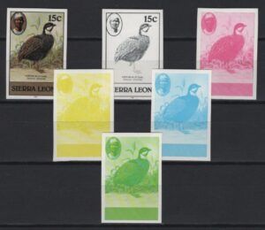 Sierra Leone (1980) Yv. 434 - Color Proofs