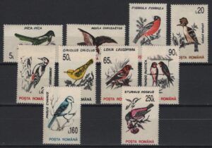 Romania (1993) Yv. 4065/74 / Birds