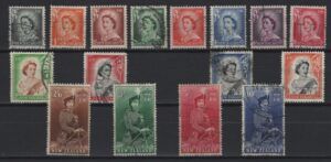 N. Zealand (1954/57) Yv. 327/40  - 16v.