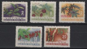 Vietnam (1962)  Yv. 262/66 /  Coffee - Tea