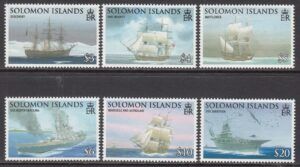 Solomon (2009) Yv. 1259/64 / Ships