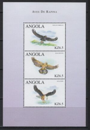 Angola (2000) Yv. 1363E/63F / Eagles