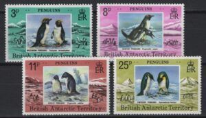 BAT (1979) Yv. 78/81 / Penguins