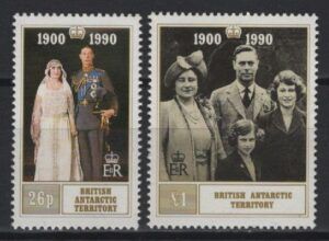 BAT (1990) Yv. 191/92 / Royalty