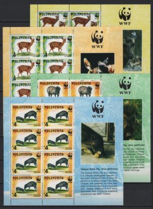 Philippines (1997) Yv. 2354/57 - 4MS / Fauna - WWF