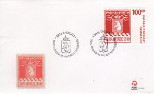Greenland (2007) FDC / Stamps on Stamp