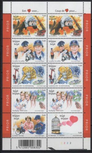 Belgium (2003) Yv. F3143 / Emergency jobs