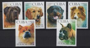 C* (2008) Yv. 4624/29 / Dogs