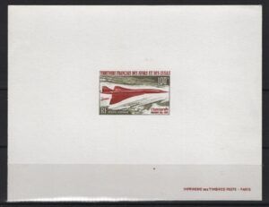 Afars et Issas (1969) Yv. Av. 60 Deluxe Proof / Concorde