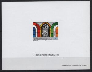 France (1996) Yv. 2993 Block Deluxe / Joint Issue with Ireland