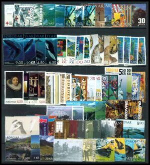 Faroe (2001/2006) Lot / Yvert Cat. Value €370