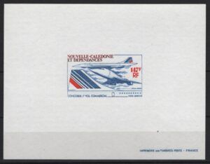 New Caledonia (1976) Yv. Av. 169 Deluxe Proof / Concorde