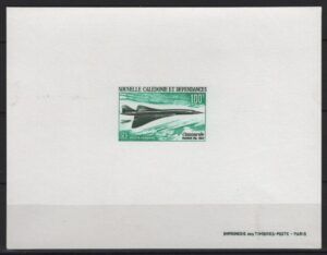 New Caledonia (1969) Yv. Av. 103 Deluxe Proof / Concorde