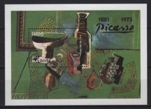 Maldives (1993) Yv. Bf. 281 / Picasso / Paintings