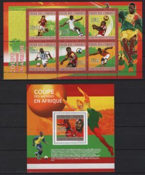 Comores (2010) Yv. 2059/65 + … / Africa Nations Cup