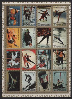 Ajman (1973) Mi. 2717A/32A / Olympic Games