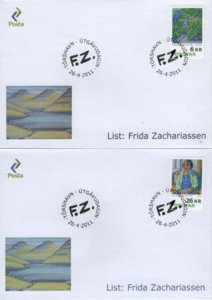 Faroe (2011) FDC / Frida Zachariassen